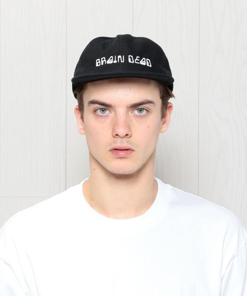 BRAIN DEAD キャップ カーキ/ネイビー BRAIN DEAD キャップ カーキ/ネイビー BRAIN DEAD キャップ