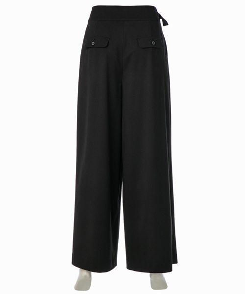 LOVELESS（ラブレス）の「【LOVELESS】WOMENS ドレープワイドパンツ（その他パンツ・レディース・ブラック・36/34）」の3枚目の写真