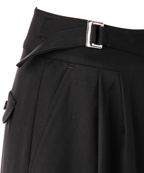LOVELESS（ラブレス）の「【LOVELESS】WOMENS ドレープワイドパンツ（その他パンツ・レディース・ブラック・36/34）」の4枚目の写真