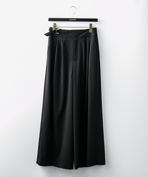LOVELESS（ラブレス）の「【LOVELESS】WOMENS ドレープワイドパンツ（その他パンツ・レディース・ブラック・36/34）」の7枚目の写真