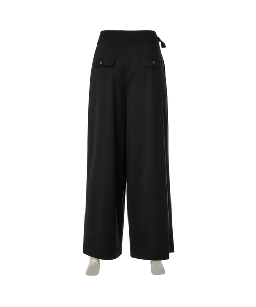 LOVELESS（ラブレス）の「【LOVELESS】WOMENS ドレープワイドパンツ（その他パンツ・レディース・ブラック・36/34）」の10枚目の写真