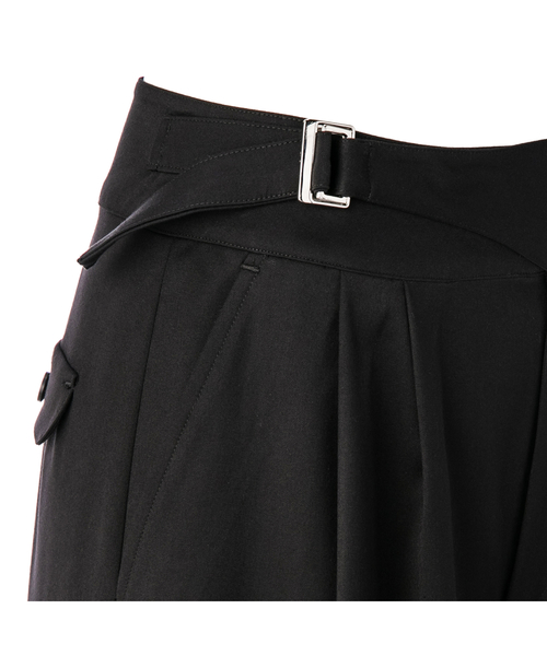 LOVELESS（ラブレス）の「【LOVELESS】WOMENS ドレープワイドパンツ（その他パンツ・レディース・ブラック・36/34）」の9枚目の写真
