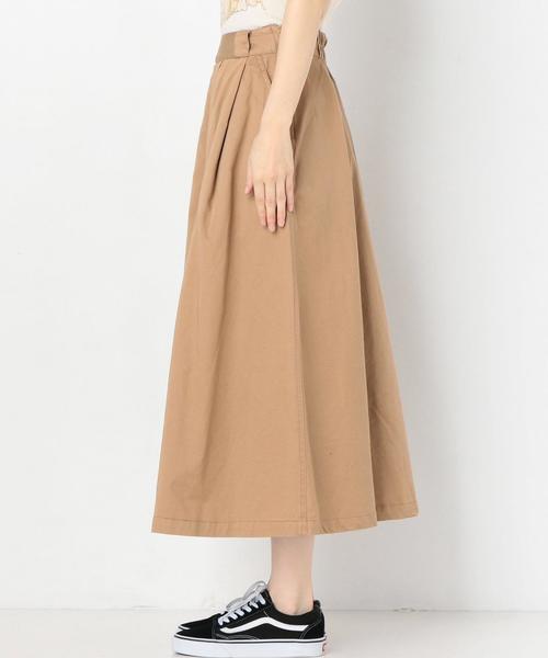 Another Edition（アナザーエディション）の「タックマキシスカート（スカート・レディース・ベージュ/ワインレッド・FREE）」の12枚目の写真