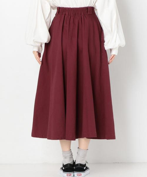 Another Edition（アナザーエディション）の「タックマキシスカート（スカート・レディース・ベージュ/ワインレッド・FREE）」の13枚目の写真