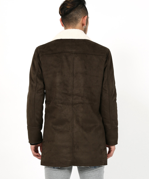 フェイクムートンランチコート（ムートンコート）｜Rocky Monroe