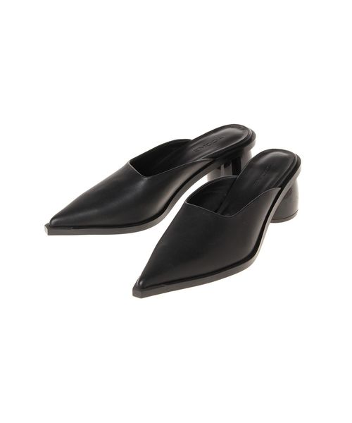 EMODA（エモダ）の「ラウンディッシュローヒールシューズ（パンプス・レディース・ホワイト/ブラック/オレンジ・SMALL/MEDIUM/LARGE）」の10枚目の写真