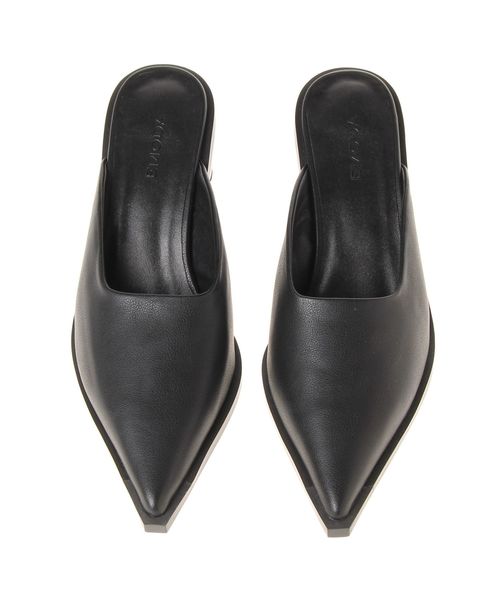 EMODA（エモダ）の「ラウンディッシュローヒールシューズ（パンプス・レディース・ホワイト/ブラック/オレンジ・SMALL/MEDIUM/LARGE）」の6枚目の写真