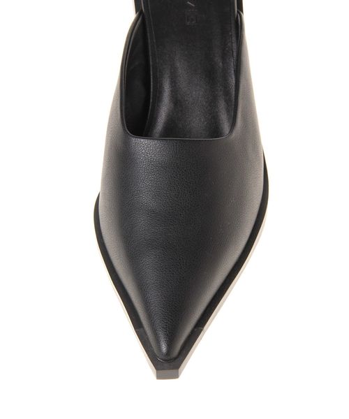 EMODA（エモダ）の「ラウンディッシュローヒールシューズ（パンプス・レディース・ホワイト/ブラック/オレンジ・SMALL/MEDIUM/LARGE）」の5枚目の写真