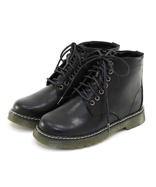 SESTO（セスト）の「レースアップラバーソール風ショートブーツ/キッズブーツ（ブーツ・キッズ・ダークブラウン/ボルドー/ブラック/ネイビー・22.0cm/17.0cm/18.0cm/16.0cm/19.0cm/20.0cm/21.0cm）」の11枚目の写真