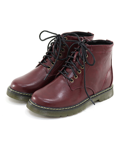 SESTO（セスト）の「レースアップラバーソール風ショートブーツ/キッズブーツ（ブーツ・キッズ・ダークブラウン/ボルドー/ブラック/ネイビー・22.0cm/17.0cm/18.0cm/16.0cm/19.0cm/20.0cm/21.0cm）」の14枚目の写真