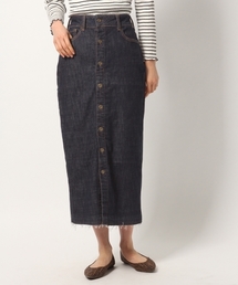GLOBAL WORK | デニムマエボタンスカート/782833(デニムスカート)