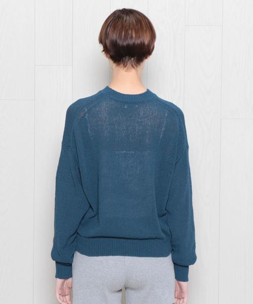トップス AURALEE 18SS CORKSCREW YARN KNIT P/O AURALEE 18SS CORKSCREW YARN KNIT P/O