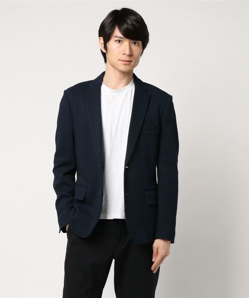 JOINT WORKS（ジョイントワークス）の「JW/カノコジャケット（テーラードジャケット・メンズ・ライトグレー/ネイビー・LARGE/MEDIUM/SMALL）」の2枚目の写真