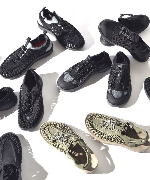 KEEN（キーン）の「【OCEANS 7月号掲載】KEEN: UNEEK SLIDE■（サンダル・メンズ・ブラック・26/27/28）」の8枚目の写真