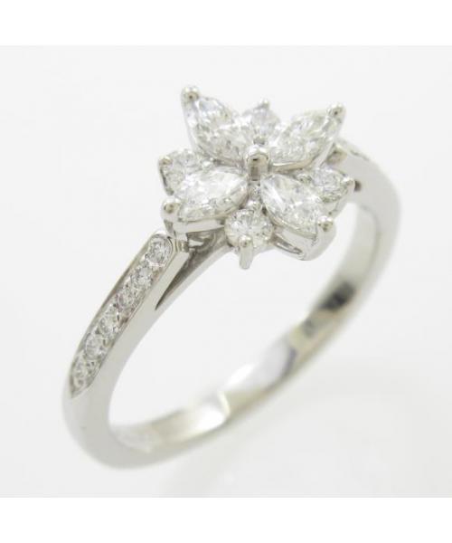 Tiffany&Co. ティファニー リング ビクトリア 果てしなき クラスター 