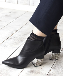 Jeffrey Campbell | ポインテッドスタッズヒールブーツ(ブーツ)