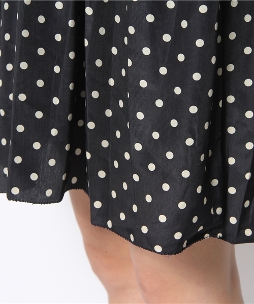 Kastane（カスタネ）の「【Kastane】半袖ギャザーminiOP（ワンピース・レディース・ラベンダー/グリーン/ネイビー・FREE）」の9枚目の写真