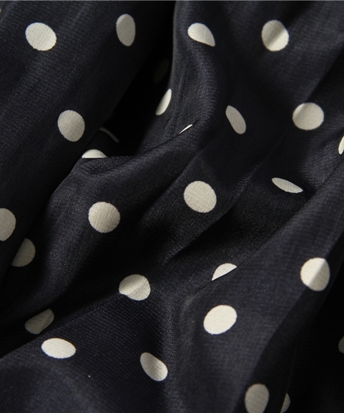 Kastane（カスタネ）の「【Kastane】半袖ギャザーminiOP（ワンピース・レディース・ラベンダー/グリーン/ネイビー・FREE）」の5枚目の写真