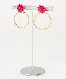 【lea.acc*maamee*】カラフルカボション×ロープフープ