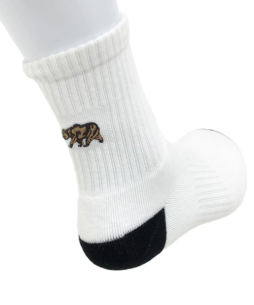 EVENFLOW(イーブンフロー)の「evenflow イーブンフロウ/ CALIFORNIA SOCKS アソートソックス EFD-901(ソックス/靴下・メンズ・ホワイト・FREE)」の5枚目の写真