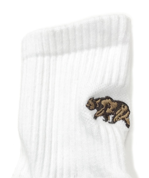 EVENFLOW(イーブンフロー)の「evenflow イーブンフロウ/ CALIFORNIA SOCKS アソートソックス EFD-901(ソックス/靴下・メンズ・ホワイト・FREE)」の3枚目の写真