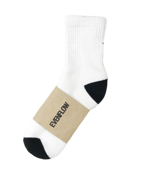EVENFLOW(イーブンフロー)の「evenflow イーブンフロウ/ CALIFORNIA SOCKS アソートソックス EFD-901(ソックス/靴下・メンズ・ホワイト・FREE)」の7枚目の写真