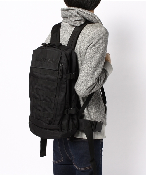 WHO'S WHO gallery(フーズフーギャラリー)の「【Hortmonn】アサルトバッグ(バックパック/リュック・メンズ・ブラック・FREE)」の9枚目の写真