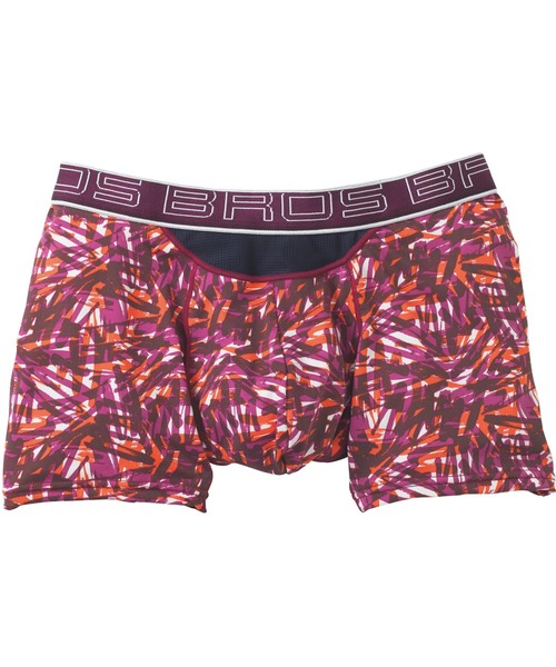 BROS by WACOALMEN（ブロスバイワコールメン）の「「ダブルエアスルータイプ」　ボクサーパンツ（ボクサーパンツ・メンズ・ブラック/サックスブルー/グリーン/レッド/エメラルド/ブラウン/グレー/ワインレッド/スモークピンク/ブルー/ネイビー/オレンジ/オリーブ/グレイッシュブルー/ベージュ/ライトブラウン/ライトグレー・M/L）」の16枚目の写真