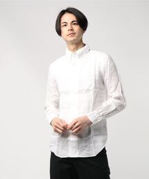 PAZZO（パッゾ）の「【PAZZO】 Japan Made リネン B.D.シャツ（シャツ/ブラウス）」
