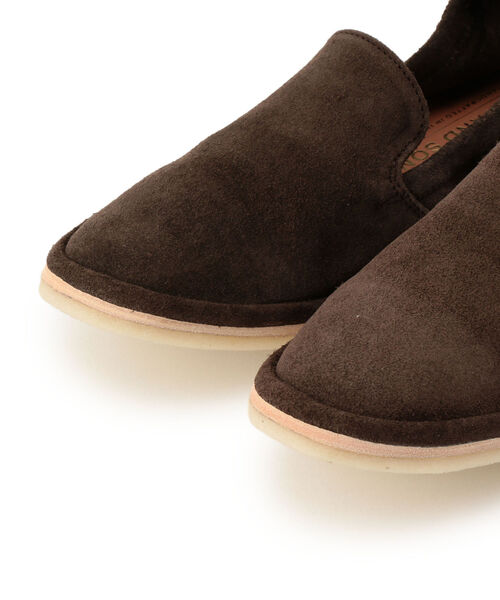 SHIPS（シップス）の「SINGH&SON: KISHTEE スリッポン（スリッポン・メンズ・ベージュ/ブラウン・8/9）」の3枚目の写真