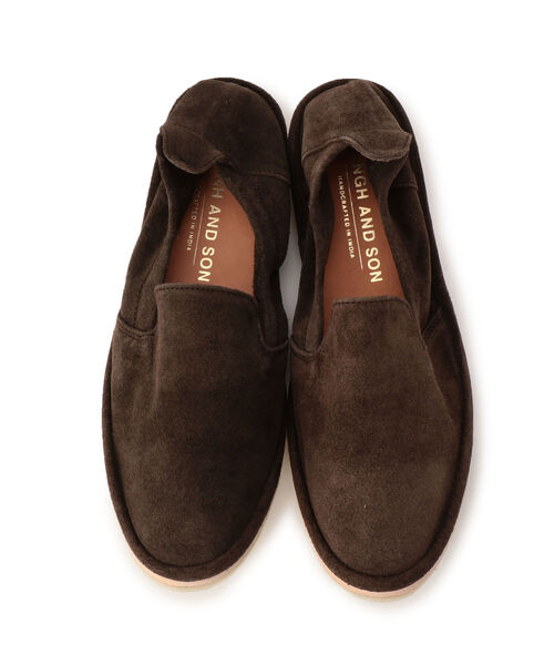 SHIPS（シップス）の「SINGH&SON: KISHTEE スリッポン（スリッポン・メンズ・ベージュ/ブラウン・8/9）」の6枚目の写真