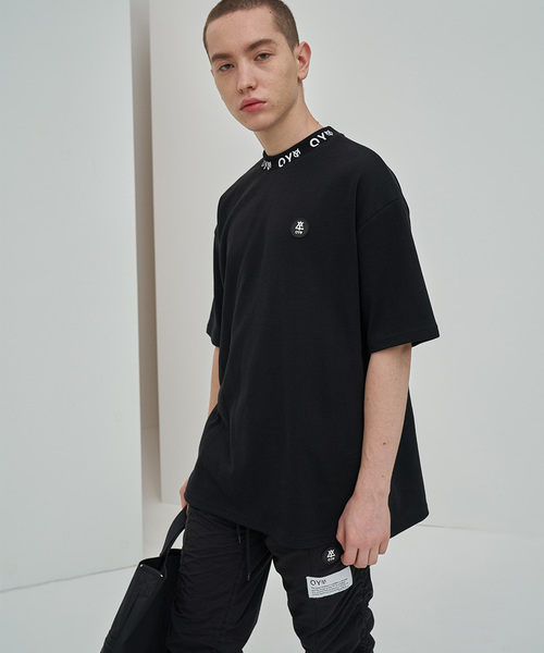 OY(オーワイ)の「ロゴクルーTシャツ/カットソー(Tシャツ/カットソー・メンズ・ホワイト/ブラック/ライトイエロー・FREE)」の5枚目の写真