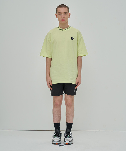 OY(オーワイ)の「ロゴクルーTシャツ/カットソー(Tシャツ/カットソー・メンズ・ホワイト/ブラック/ライトイエロー・FREE)」の14枚目の写真