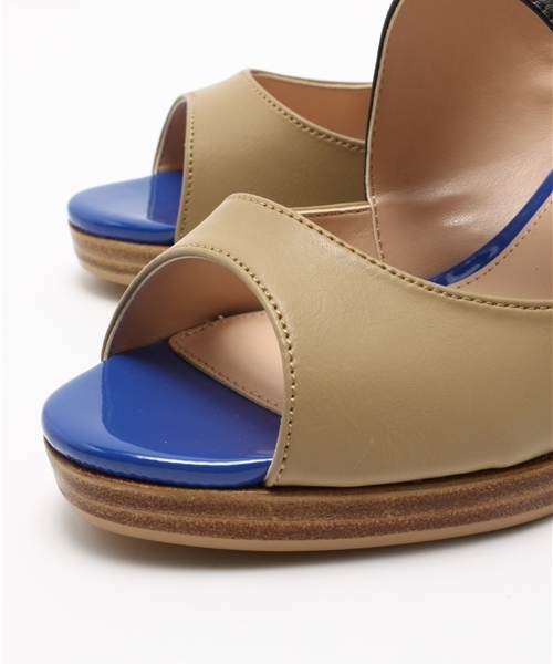 alcali(アルカリ)の「モードブーティーサンダル(ブーティ・レディース・ブラック/モカ/カーキ/ネイビー・2/3/4)」の10枚目の写真