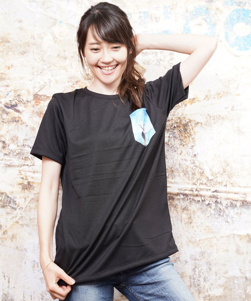 おしゃれスタ（オシャレスタ）の「プリントポケットアクセントクルーネックTシャツ(KU)（Tシャツ/カットソー・メンズ・A/B/C/D/E・M/L）」の5枚目の写真