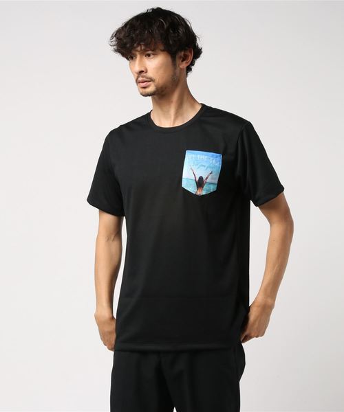 おしゃれスタ（オシャレスタ）の「プリントポケットアクセントクルーネックTシャツ(KU)（Tシャツ/カットソー・メンズ・A/B/C/D/E・M/L）」の17枚目の写真