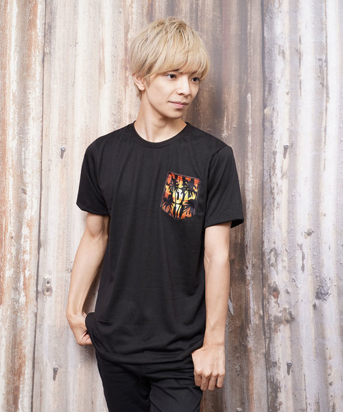 おしゃれスタ（オシャレスタ）の「プリントポケットアクセントクルーネックTシャツ(KU)（Tシャツ/カットソー・メンズ・A/B/C/D/E・M/L）」の10枚目の写真