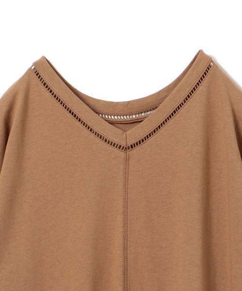 SHIPS（シップス）の「USAコットンハシゴレースワンピース（ワンピース・レディース・ブラック/ブルー/キャメル・ONE SIZE）」の7枚目の写真