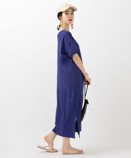 SHIPS（シップス）の「USAコットンハシゴレースワンピース（ワンピース・レディース・ブラック/ブルー/キャメル・ONE SIZE）」の17枚目の写真