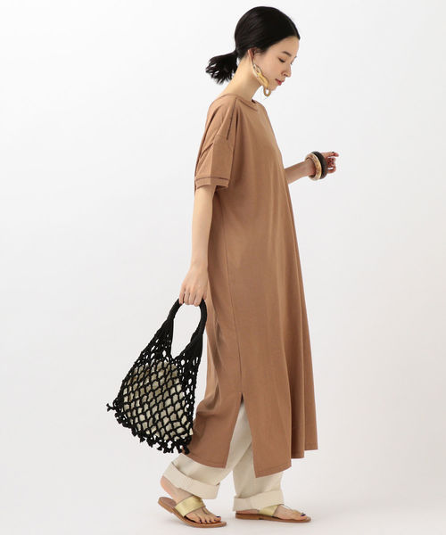 SHIPS（シップス）の「USAコットンハシゴレースワンピース（ワンピース・レディース・ブラック/ブルー/キャメル・ONE SIZE）」の19枚目の写真