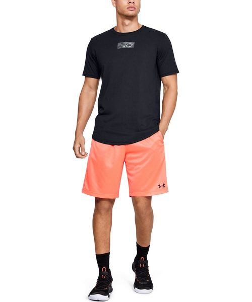 UNDER ARMOUR（アンダーアーマー）の「メンズバスケットボールTシャツ / SC30 エボリューション ショートスリーブ? Tシャツ（Tシャツ/カットソー・メンズ・ブラック×レッド/ホワイト×ブラック・SM/XL/LG/MD/XXL）」の11枚目の写真