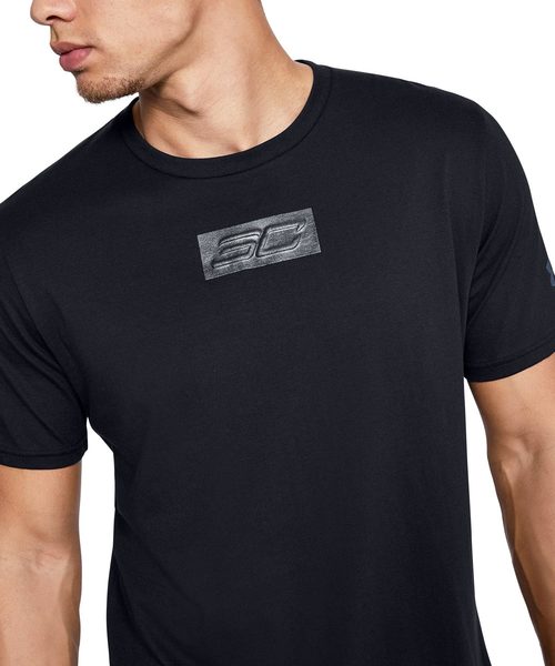 UNDER ARMOUR（アンダーアーマー）の「メンズバスケットボールTシャツ / SC30 エボリューション ショートスリーブ? Tシャツ（Tシャツ/カットソー・メンズ・ブラック×レッド/ホワイト×ブラック・SM/XL/LG/MD/XXL）」の9枚目の写真
