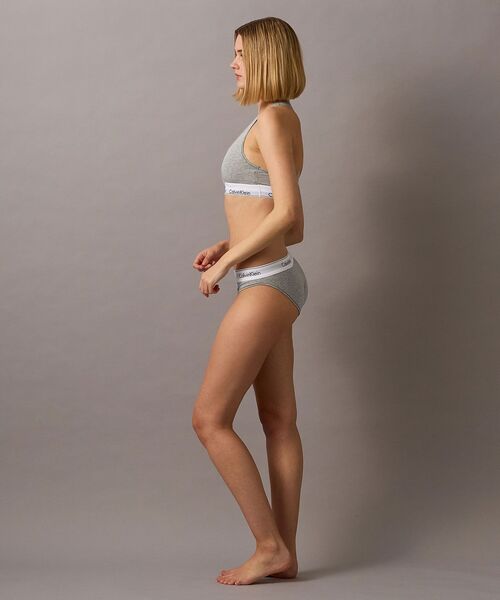 Calvin Klein Underwear(カルバンクラインアンダーウェア)の「ブラレット(2枚パック) - Icon Cotton Modal ブラレット(ブラジャー・レディース・ブラック/ヘザーグレー/ブラック系その他2・S/M/L/XL)」の15枚目の写真
