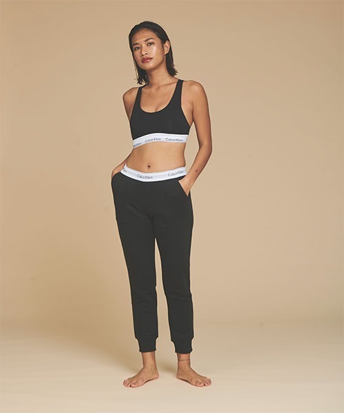 Calvin Klein Underwear(カルバンクラインアンダーウェア)の「ブラレット(2枚パック) - Icon Cotton Modal ブラレット(ブラジャー・レディース・ブラック/ヘザーグレー/ブラック系その他2・S/M/L/XL)」の5枚目の写真