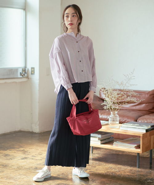 PUAL CE CIN（ピュアルセシン）の「ワイドリブワイドパンツ（その他パンツ・レディース・チャコールグレー/ブラック/ベージュ/ネイビー・FREE）」の21枚目の写真