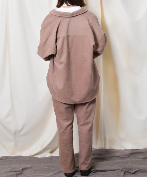 PairPair（ペアペア）の「コーデュロイハイウエストパンツ（その他パンツ・レディース・ブラック/ダークブラウン/アイボリー/モカ・SMALL/MEDIUM/LARGE）」の19枚目の写真