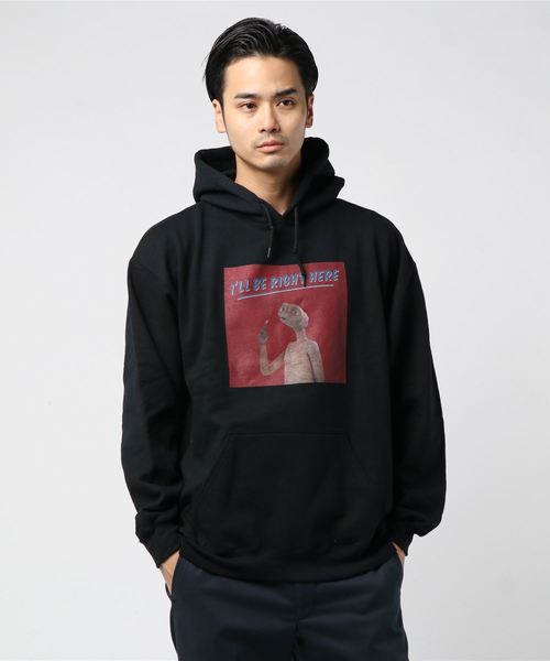 Grn ジーアールエヌ の Et オリジナルプリントパーカー パーカー Wear Grn ジーアールエヌ の Et オリジナルプリントパーカー パーカー Wear