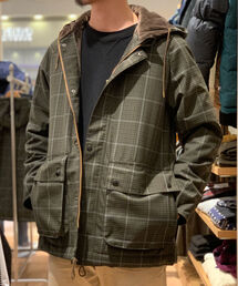 GLOSTER | FUR LINER HOODED COAT　ファー ライナー付き コート 撥水(マウンテンパーカー)