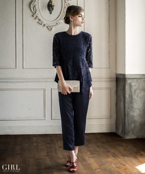 girl（ガール）の「サテン&ビーズ刺繍2wayパーティーバッグ 結婚式 パーティー お呼ばれ オケージョン（クラッチバッグ・レディース・ブラック/オフホワイト/ゴールド・FREE）」の10枚目の写真