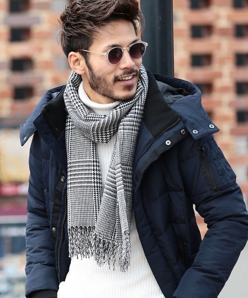 jiggys shop（ジギーズショップ）の「チェック柄 ＆ 無地 大判 ストール マフラー（マフラー・メンズ・その他1/その他2/その他3/その他4/その他5/その他6/その他7/その他8/その他9/その他10/その他11/その他12/その他13/その他14/その他16/その他17/その他19/その他20/その他21/その他22/その他23/その他24/その他25/その他26/その他27/その他28/その他29/その他31/その他32/その他30・FREE）」の11枚目の写真